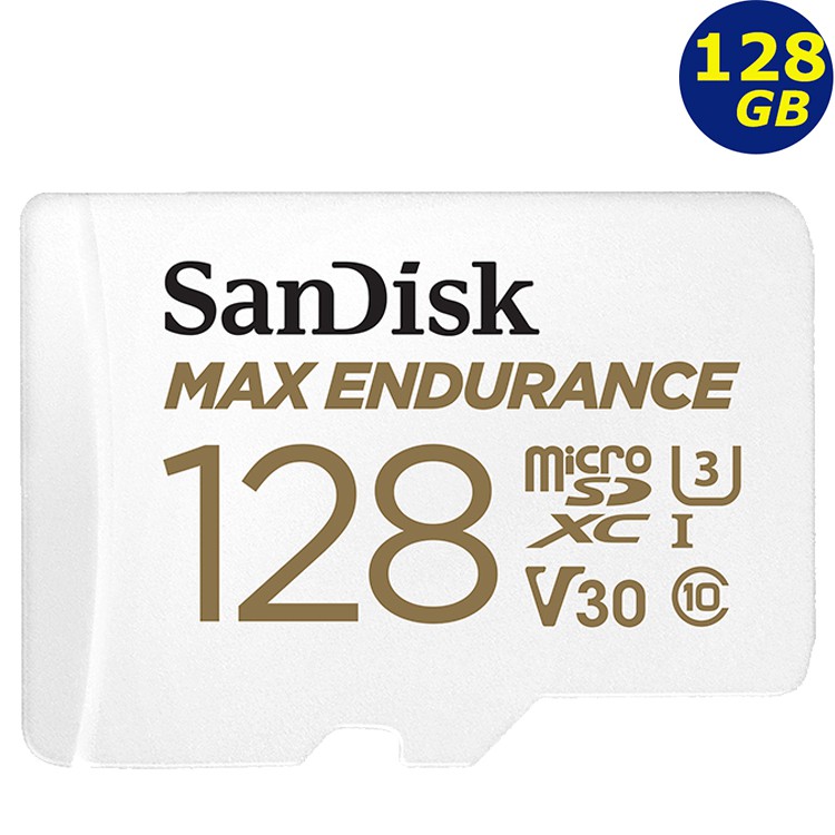 SanDisk 128GB 128G microSDXC【Max Endurance】V30 U3 4K  行車紀錄