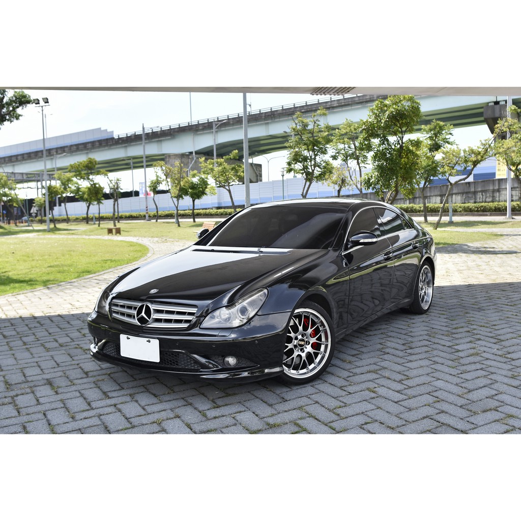 黑色閃電德式工藝4門跑車流暢身型05年m Benz Cls350 蝦皮購物