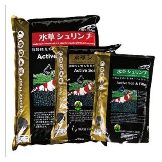 日本 Aquatic Plant水草、水晶蝦專用培養土 角蛙土 黑土