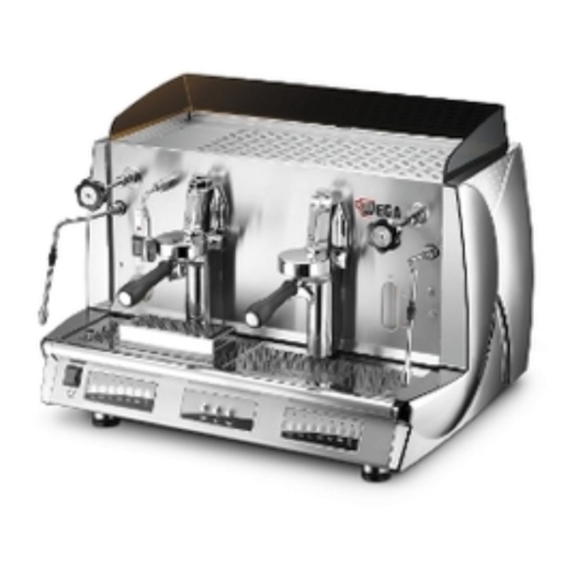 《二手》進口專業咖啡機義大利WEGA復古雙孔半自動商用咖啡機