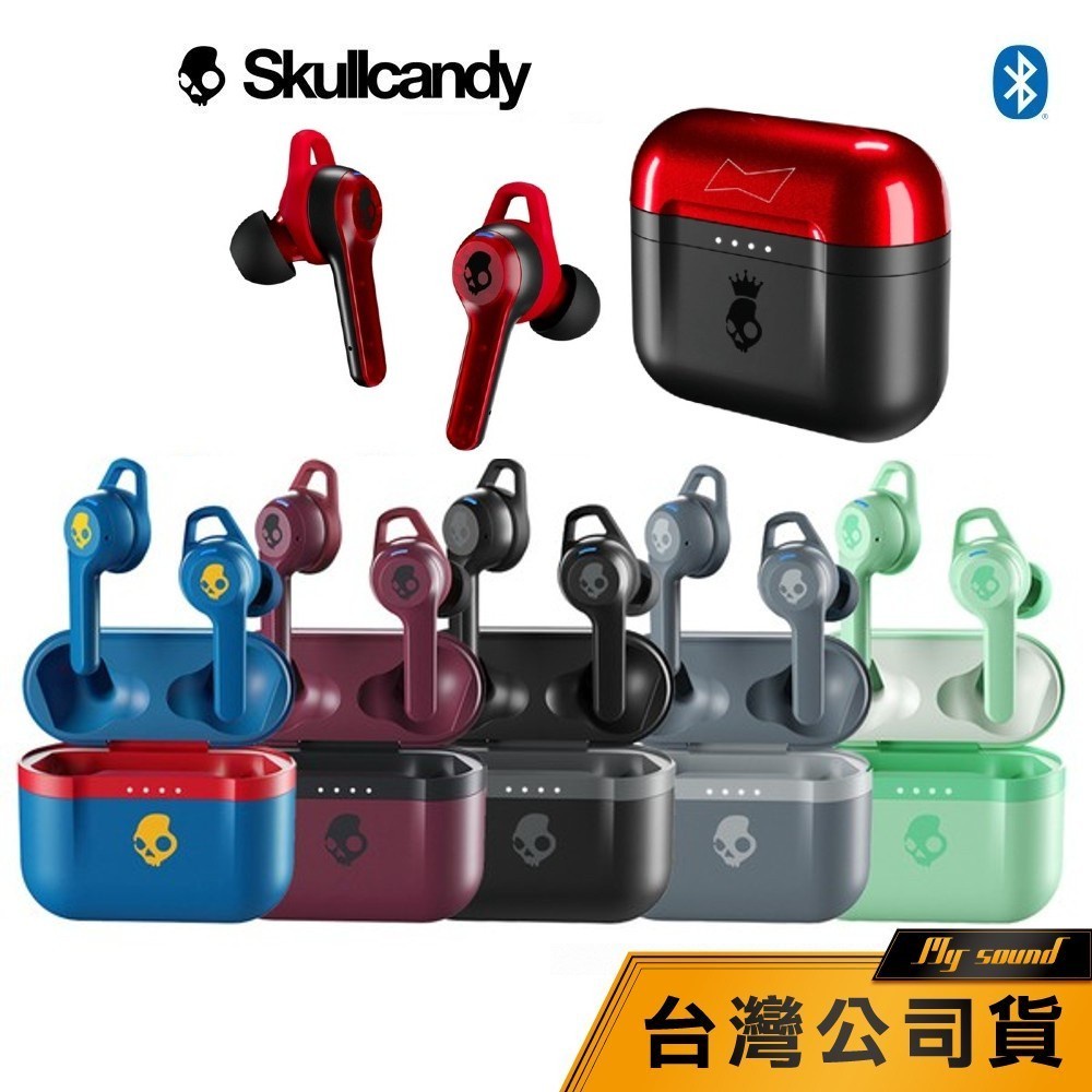 【SkullCandy】骷髏糖 INDY EVO 真無線藍芽耳機 【限量百威聯名款】【台灣公司貨】