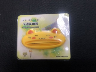 可愛多用擠牙膏器/紫色米妮重複使用濕紙巾蓋/女用隱形護跟凝膠貼/鍵盤清潔刷