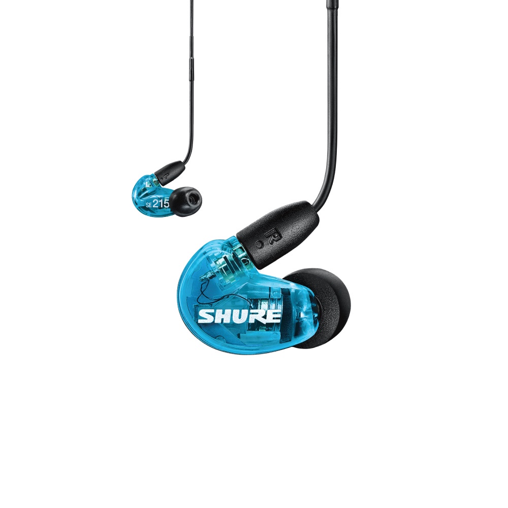 SHURE AONIC 215 UNI 線控通話耳機 藍色