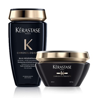 Kerastase 巴黎卡詩 黑鑽極萃逆時豐盈組 （髮浴250ml + 髮膜 200ml） SP嚴選家