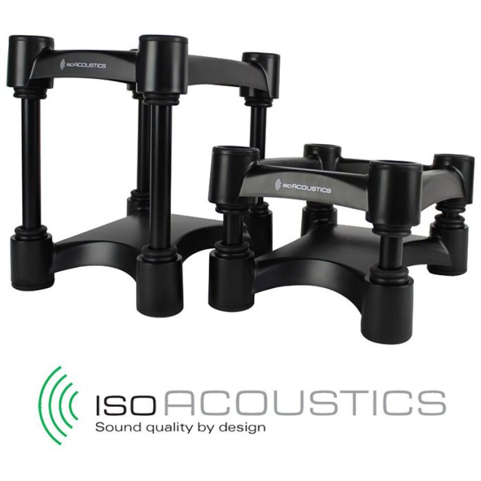 『優惠免運』最新版 IsoAcoustics Iso 130 (一對) 喇叭架 監聽喇叭 架 四吋以下 專用