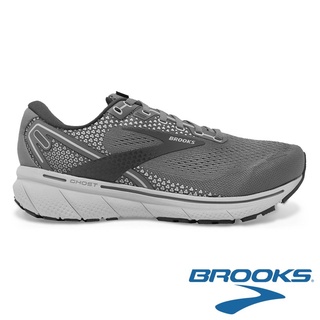 【BROOKS】男 平穩型避震緩衝運動健行鞋-超寬楦4E『深灰』110369
