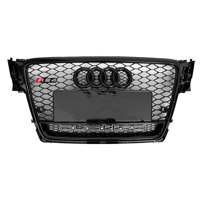 Audi 奧迪 B8 RS4 Quattro樣式水箱罩