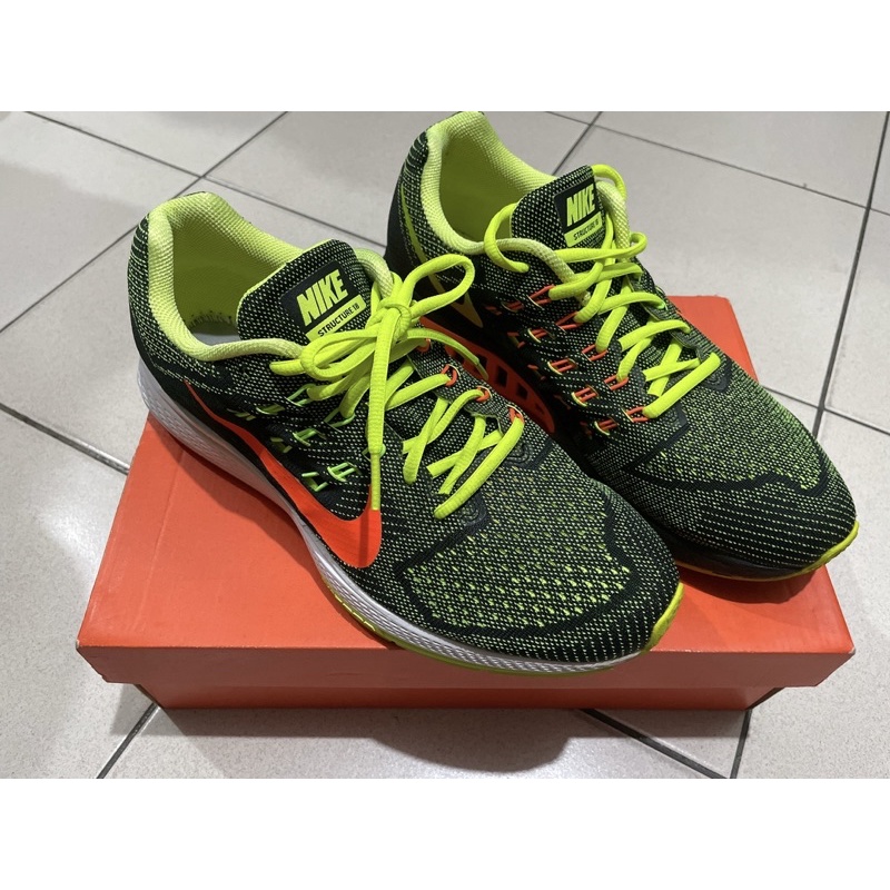 Nike Air zoom structure 18 (683731-700) 9號半 二手