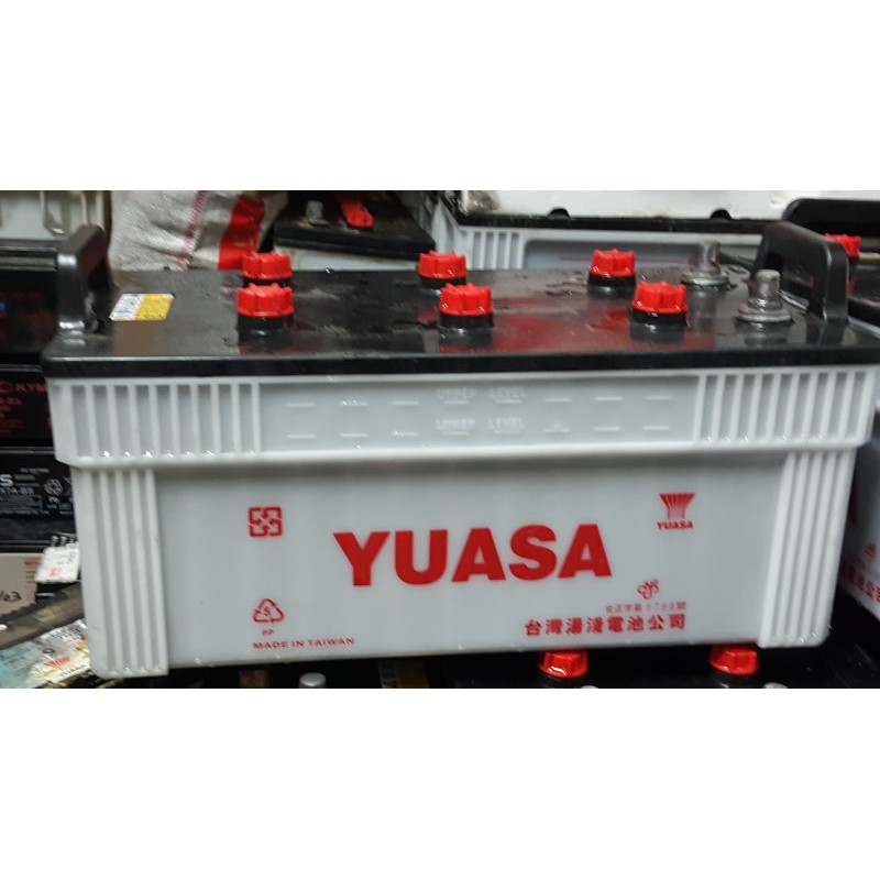二手中古電池 Yuasa 210h52 190h52 N0加強 遊覽車 卡車 發電機數值漂亮 品項優 蝦皮購物