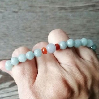 清貨價 璞沁～天然翡翠緬甸玉A貨玉珠手鍊