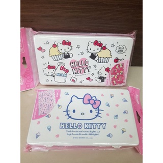 Hello Kitty 高效能防護口罩10入+收納盒套組 口罩收納盒