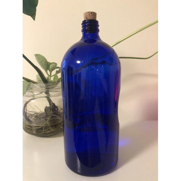 荷歐波諾波諾～藍色玻璃瓶