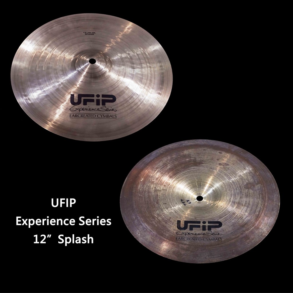 二手出清  UFIP Experience 12吋 SPLASH 爵士鼓銅鈸 銅鈸 Cymbal /遠熊樂器
