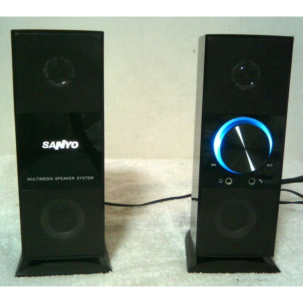 三洋Sanyo SYSP-1027 天之韻2.0聲道多媒體喇叭 二件式 2聲道 有線喇叭