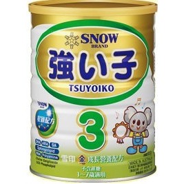 【雪印】金強子3成長營養配方奶粉(900g)