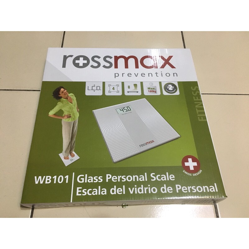 ROSSMAX 優盛醫學 電子體重計