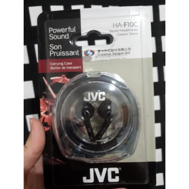 JVC耳機 HA-F10C 菱光股東會贈品
