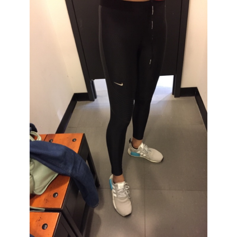 Nike黑色壓力褲/運動彈力褲| 蝦皮購物