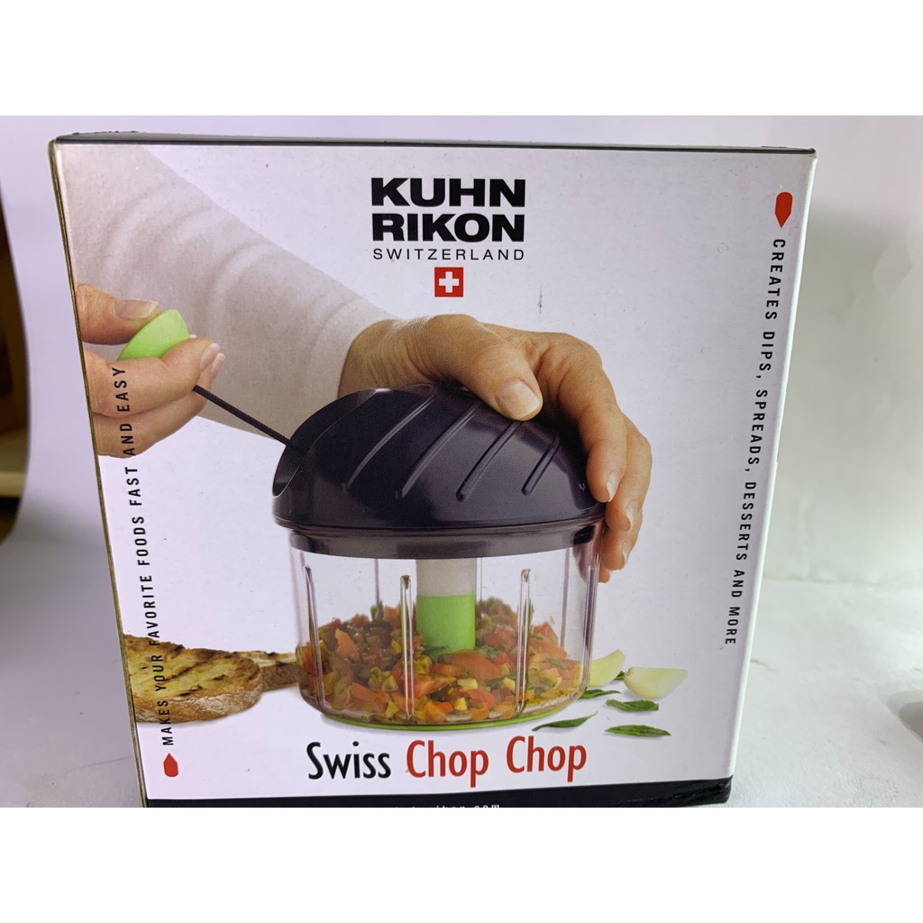 【Kuhn Rikon】 27400蔬果處理器Swiss Chop Chop 5.5x5x5吋 易拉轉 二手