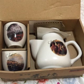 青田燒陶瓷泡茶杯組