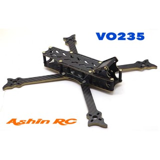 VO235穿越四軸 全機架3K碳纖維材質 (自行CNC加工)