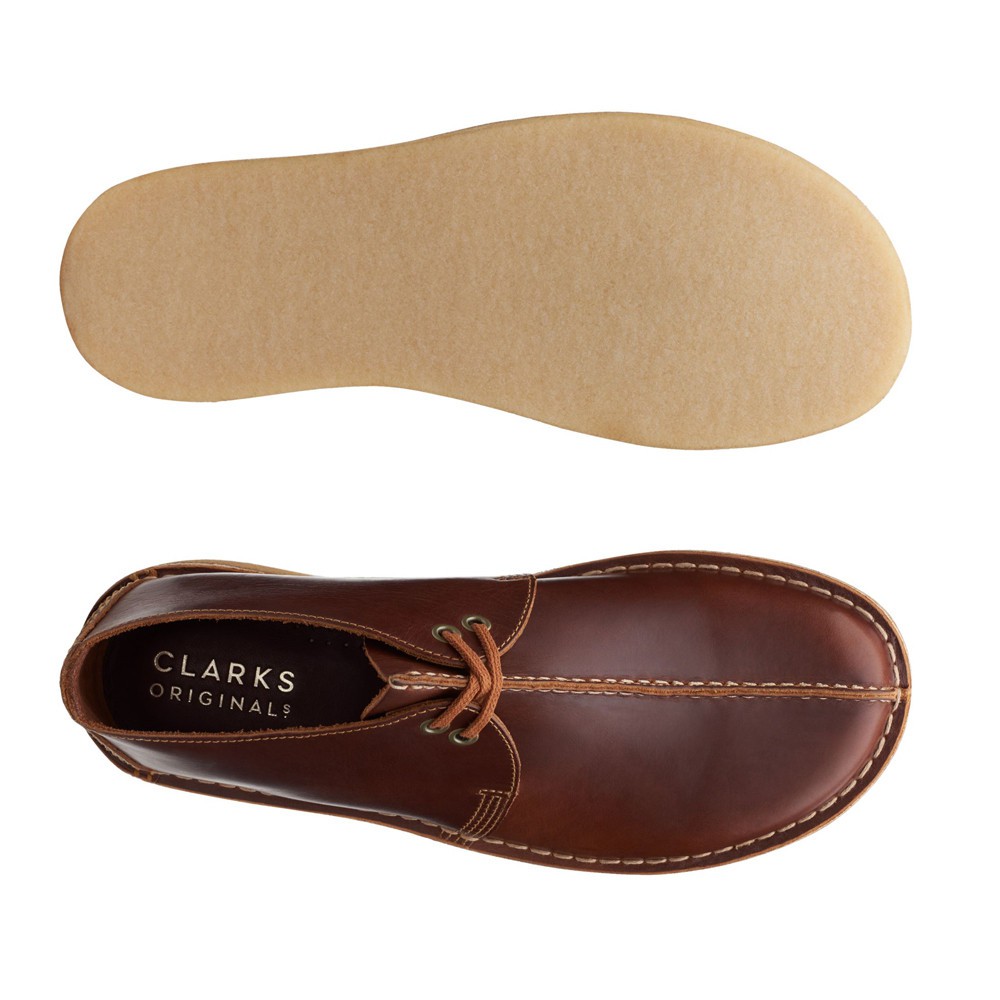clarks desert trek tan