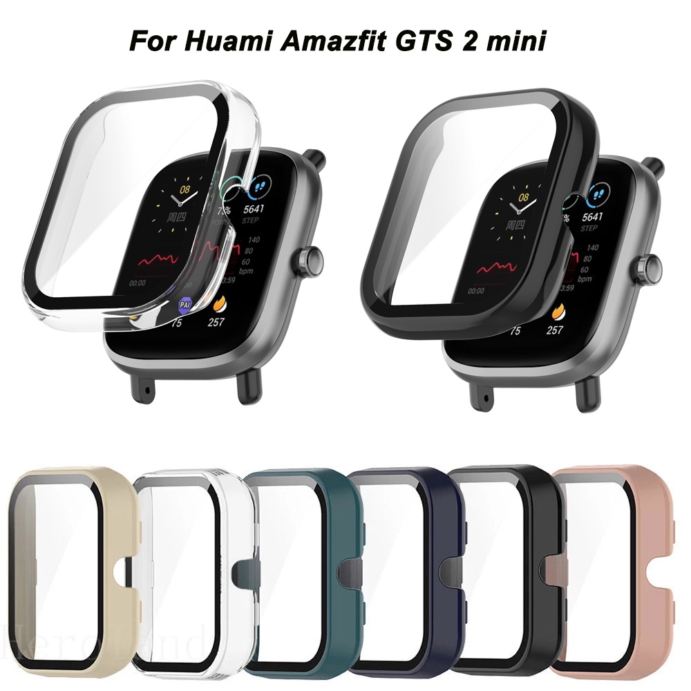 華米 Huami Amazfit GTS 2 GTS2 mini 超薄硬質 PC 外殼鋼化玻璃屏幕保護膜