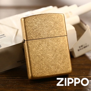 ZIPPO 金色黃銅花紗(加厚版)防風打 Armor加厚版 官方正版 現貨 限量 禮物 送禮 客製化 終身保固28496