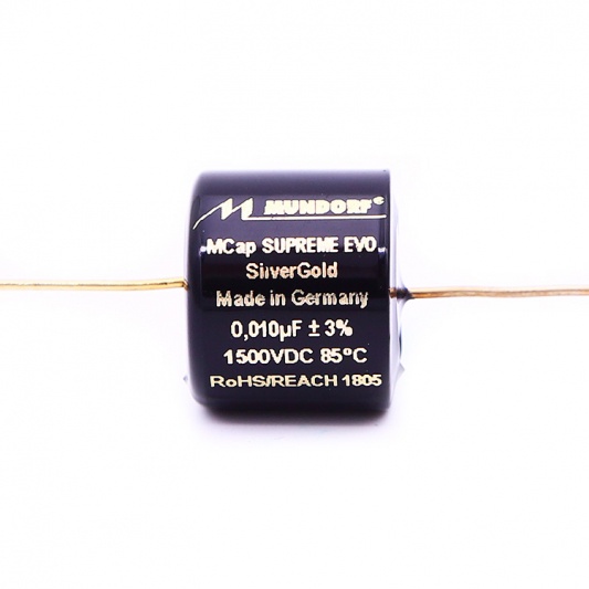 【管迷】Supreme EVO SilverGold 0.01uf/1500VDC 金銀箔電容 台灣代理商公司貨