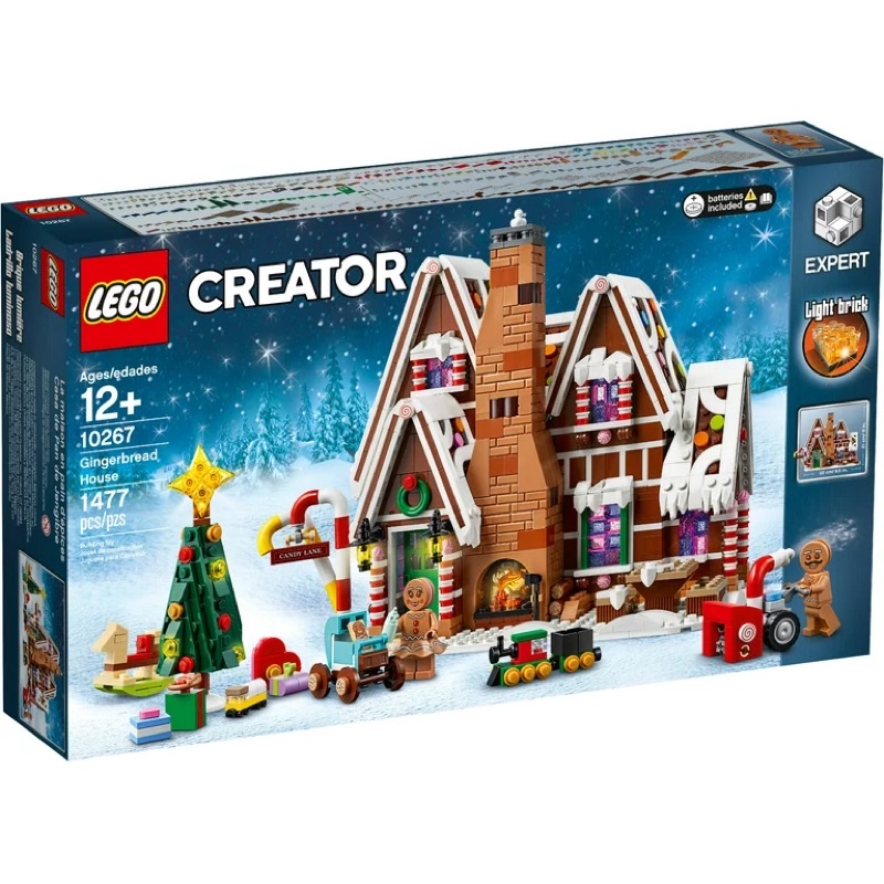 《艾芮賣場》全新現貨 LEGO 10267 薑餅屋 Creator Expert Gingerbread House