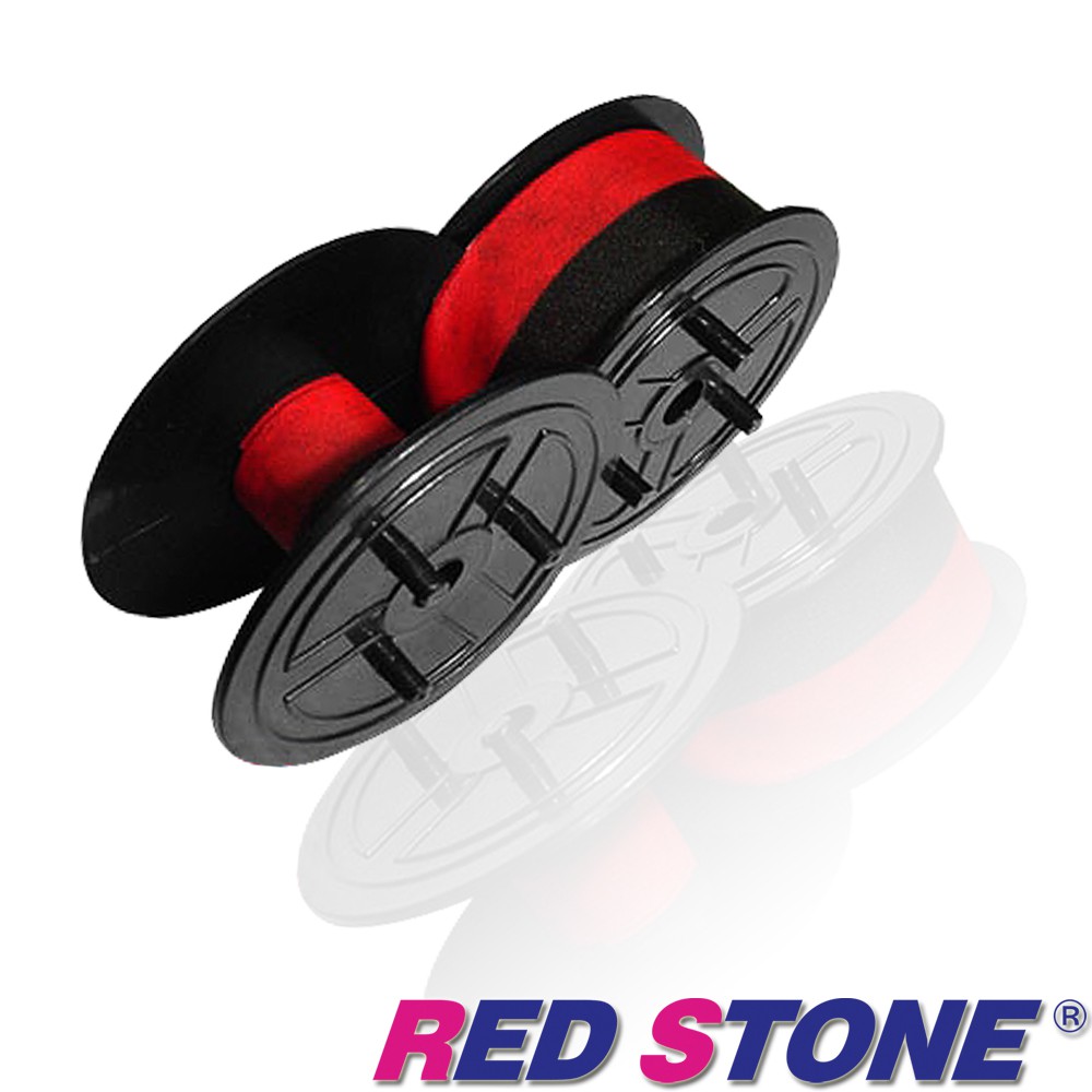 【當天出貨】RED STONE for 紅黑圓盤 收銀機/ 記錄器紅黑色帶組(一組6入)