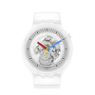 【SWATCH】BIG BOLD 手錶CLEARLY BOLD(47mm) 瑞士錶 SB01K100