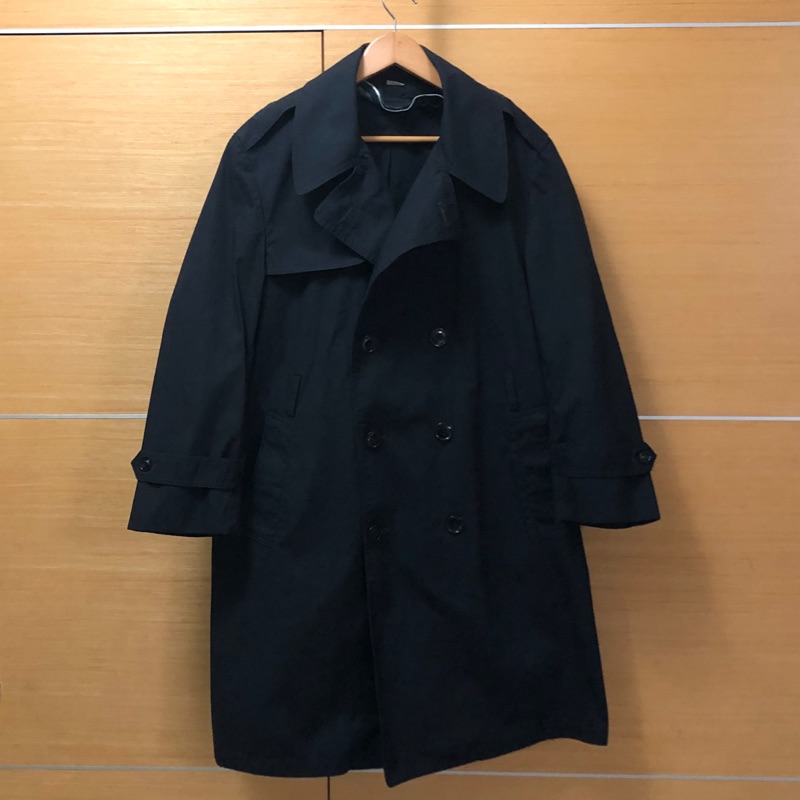 美軍公發  全天候大衣 風衣外套 單件沒有內裡 （黑色）尺寸 42XS 美軍流出品