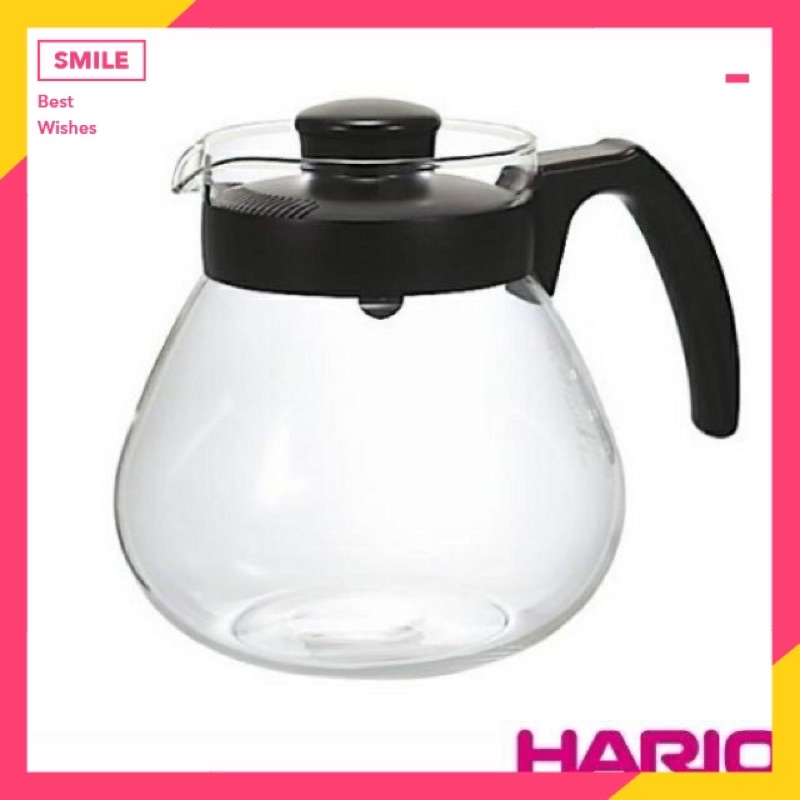 日本代購  HARIO 🇯🇵耐熱玻璃壺1000ml 可微波球型咖啡壺 泡茶壺🦄潔西卡精品