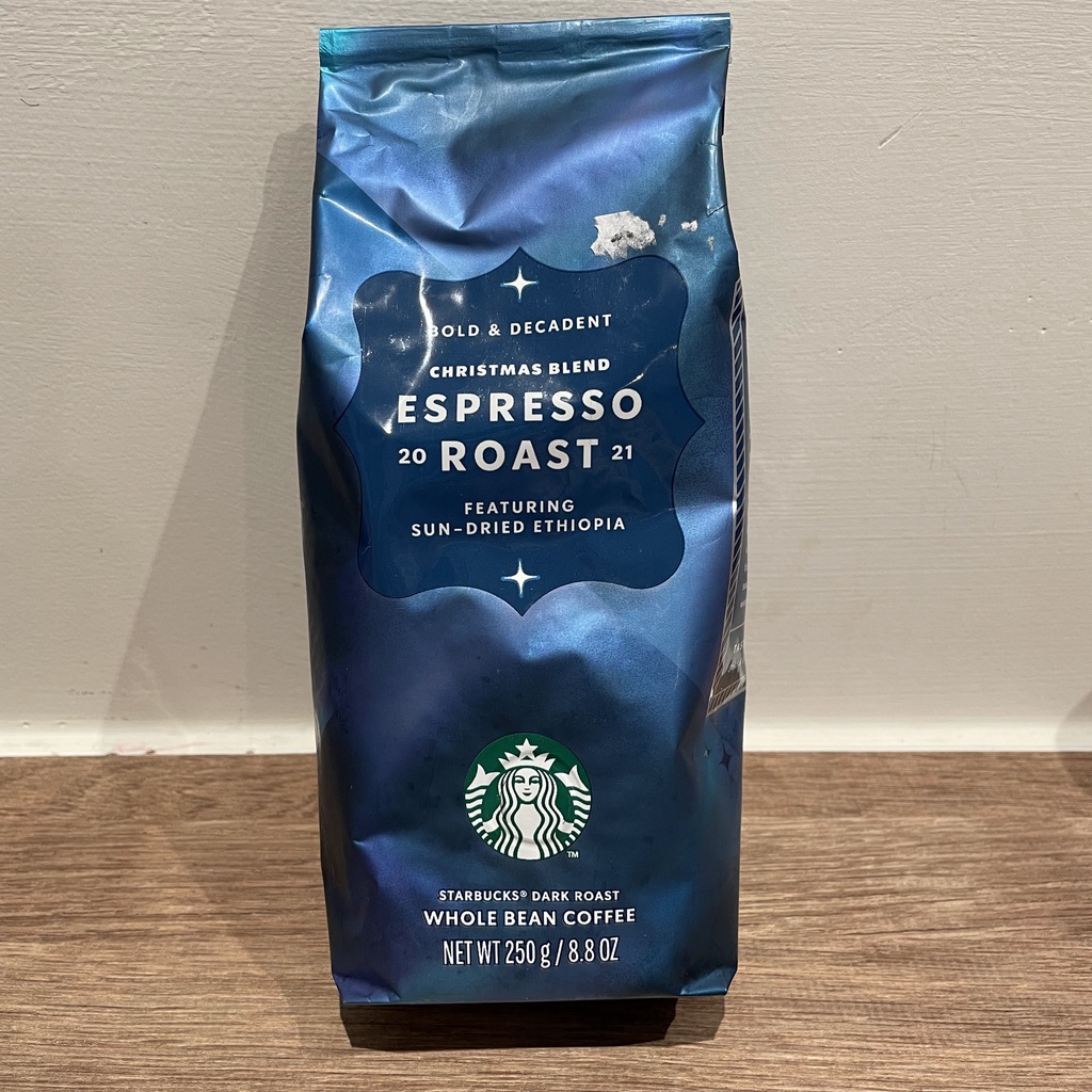 [全新] Starbucks 星巴克 冬季限定 耶誕濃縮烘焙咖啡豆