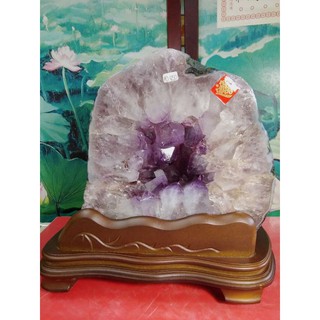 頂級天然拋光紫水晶洞 10.85公斤 ((巴西紫水晶洞)) 藏風 納氣.