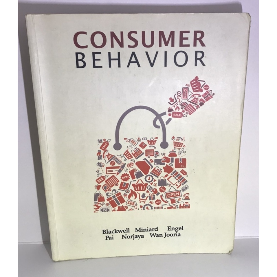 CONSUMER BEHAVIOR 消費者行為 原文書 二手書籍