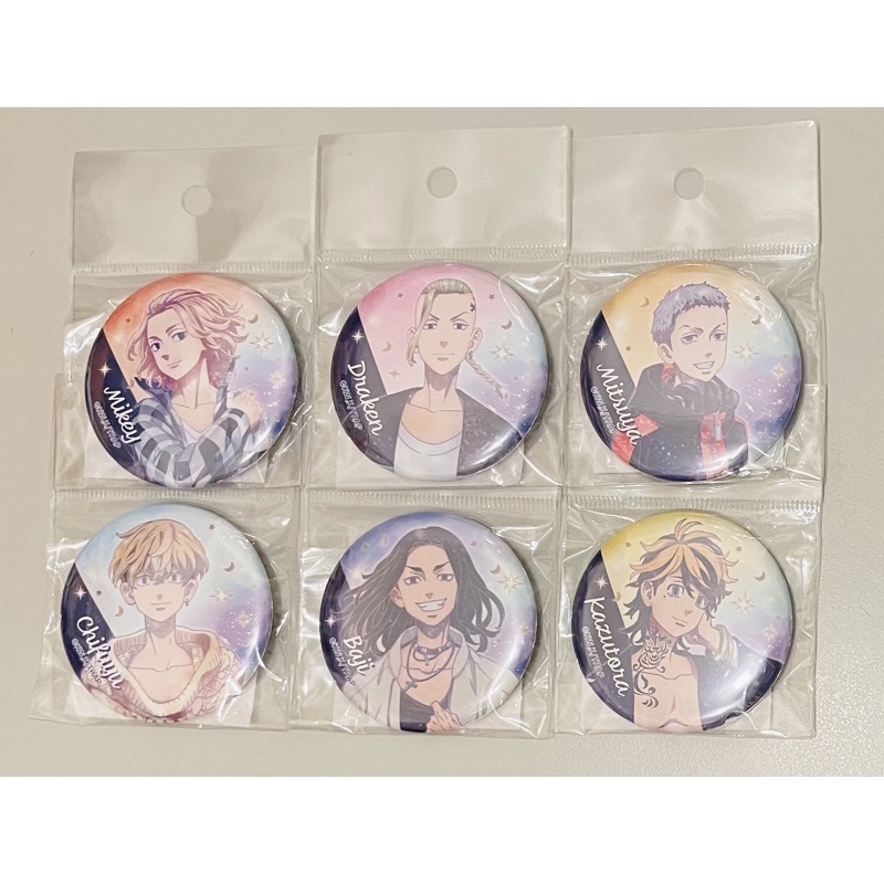 《現貨》東京復仇者 Animate 日版 徽章 松野千冬 三谷隆 龍宮寺堅 佐野萬次郎 場地圭介 羽宮一虎