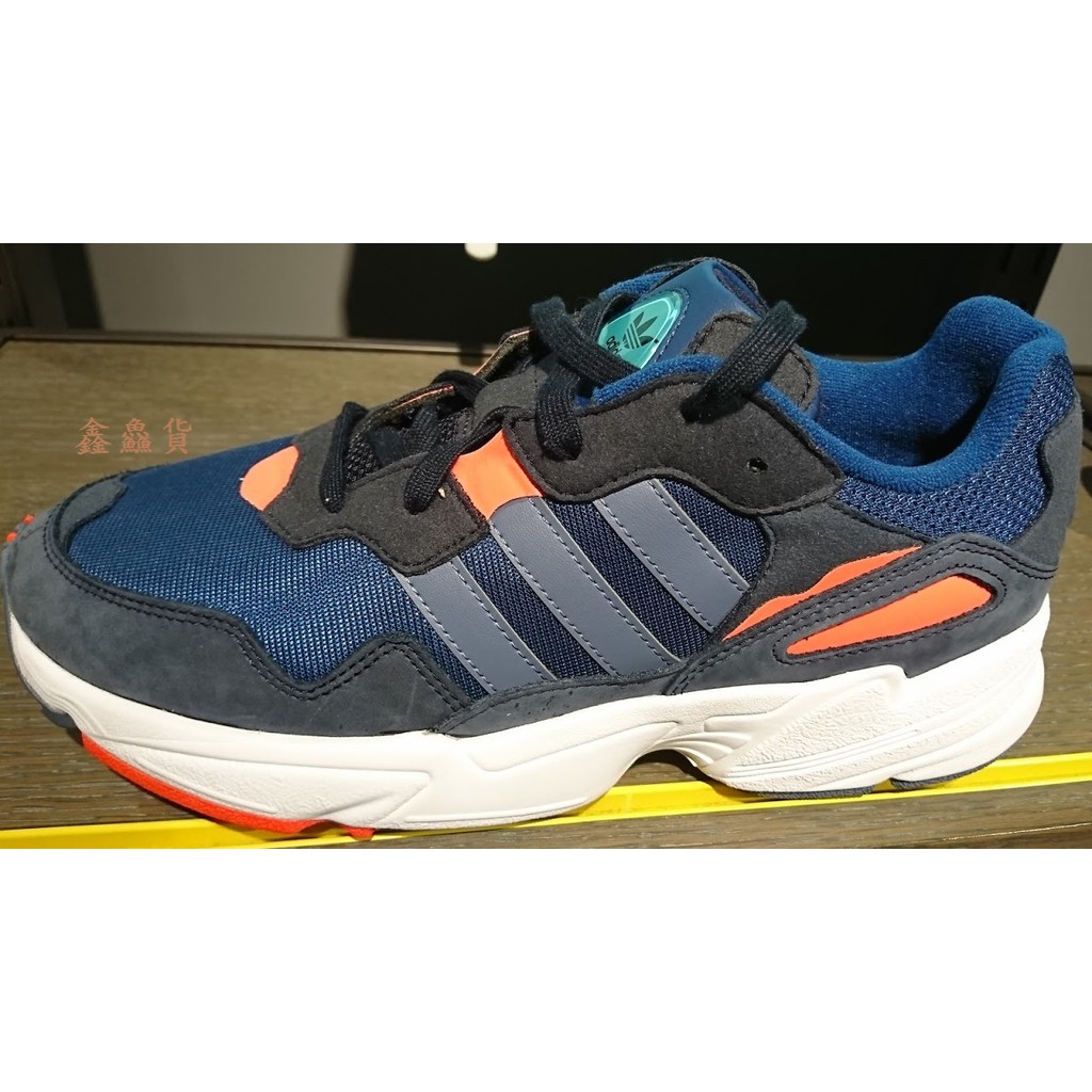 2019 四月 ADIDAS ORIGINALS YUNG-96 復古 運動鞋 慢跑鞋 藍白橘 老爹鞋 DB2596