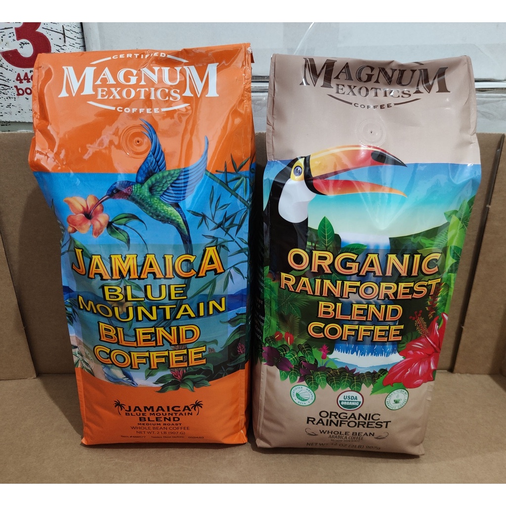 現貨Magnum有機熱帶雨林有機咖啡豆/藍山調合咖啡豆 附發票