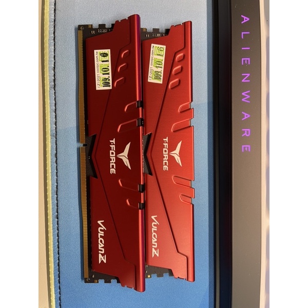 TEAM十銓 T-Force Vulcan Z 16GBx2 DDR4-3200 記憶體