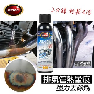 德國原裝 150ml 排氣管熱暈痕去除劑 熱暈痕強力清潔劑 排氣管不銹鋼藍暈痕去除劑 重機 油老爺快速出貨