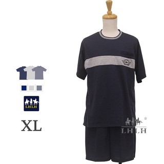 運動服 居家服 男 短袖短褲 【台灣製】 XL (單一尺寸)