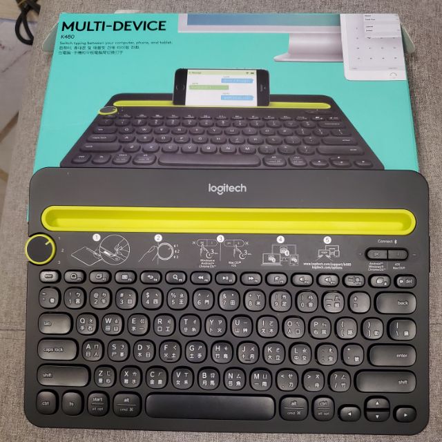 羅技 Logitech k480 無線鍵盤 近全新