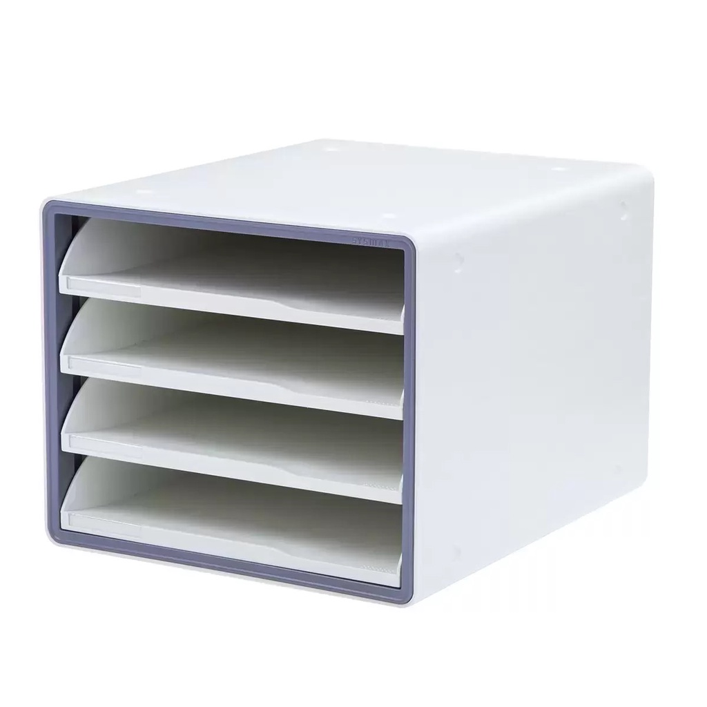 Sysmax 桌上型開放式四層抽屜資料櫃 收納盒 抽屜櫃