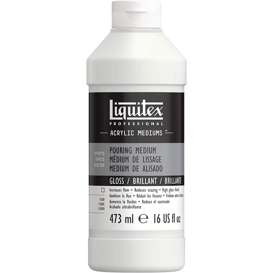Liquitex Pouring Medium Gloss 光澤壓克力顏料潑灑介質 473 ml 5416 法國麗可得