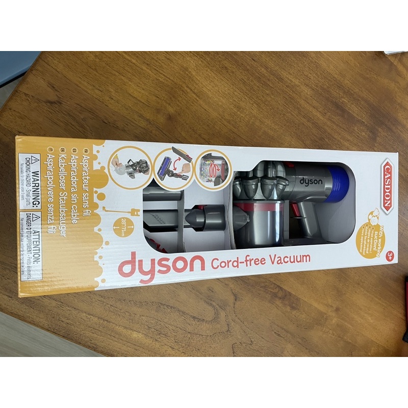 【Teamson】Casdon Dyson聯名款仿真手持無線吸塵器玩具
