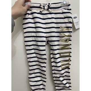 全新美國童裝old navy 女童4y刷毛運動休閒長褲