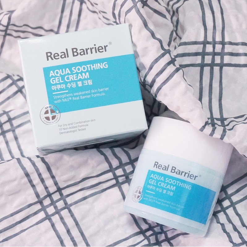 Real Barrier 屏護沁涼水感凝凍 aqua soothing gel cream 沛麗膚 Atopalm 保濕