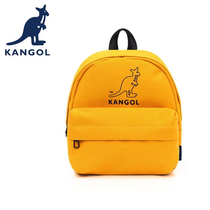 KANGOL 英國袋鼠 後背包 62251742 深黃 中藍 深橘